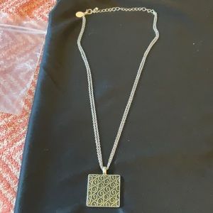 Baked Beads, Silvertone Necklace, Beautiful 🔥❤️🔥♥️🔥💙🔥💕🔥💚